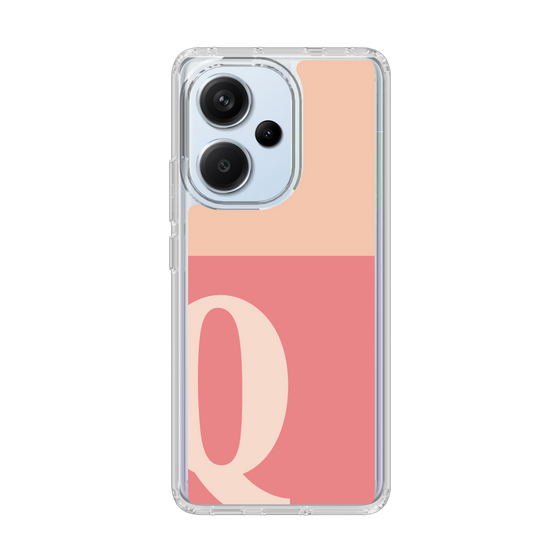 Slim Protection Case［ Original - initial two tone - Q pink ］