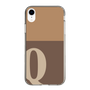 Slim Protection Case［ Original - initial two tone - Q brown ］