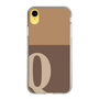 Slim Protection Case［ Original - initial two tone - Q brown ］