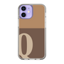Slim Protection Case［ Original - initial two tone - Q brown ］