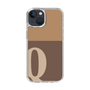 Slim Protection Case［ Original - initial two tone - Q brown ］
