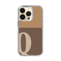 Slim Protection Case［ Original - initial two tone - Q brown ］