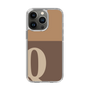 Slim Protection Case［ Original - initial two tone - Q brown ］
