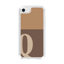 Slim Protection Case［ Original - initial two tone - Q brown ］