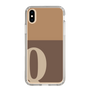 Slim Protection Case［ Original - initial two tone - Q brown ］