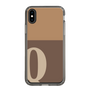Slim Protection Case［ Original - initial two tone - Q brown ］