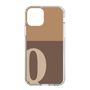 Slim Protection Case［ Original - initial two tone - Q brown ］