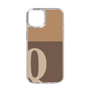Slim Protection Case［ Original - initial two tone - Q brown ］
