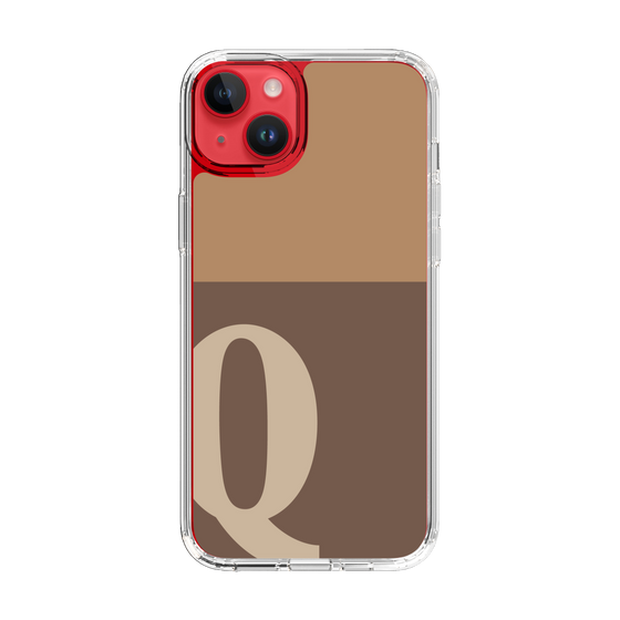 Slim Protection Case［ Original - initial two tone - Q brown ］
