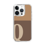 Slim Protection Case［ Original - initial two tone - Q brown ］