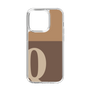 Slim Protection Case［ Original - initial two tone - Q brown ］