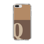 Slim Protection Case［ Original - initial two tone - Q brown ］