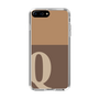 Slim Protection Case［ Original - initial two tone - Q brown ］