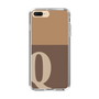 Slim Protection Case［ Original - initial two tone - Q brown ］