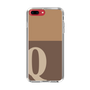 Slim Protection Case［ Original - initial two tone - Q brown ］