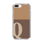 Slim Protection Case［ Original - initial two tone - Q brown ］