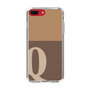 Slim Protection Case［ Original - initial two tone - Q brown ］