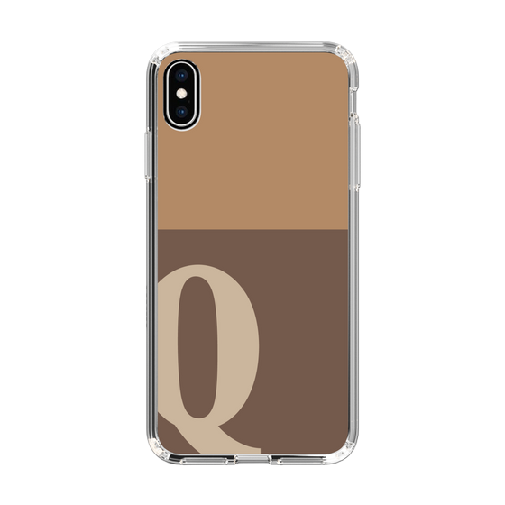 Slim Protection Case［ Original - initial two tone - Q brown ］