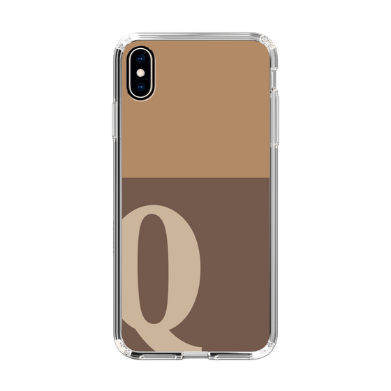 Slim Protection Case［ Original - initial two tone - Q brown ］