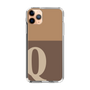 Slim Protection Case［ Original - initial two tone - Q brown ］