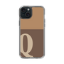Slim Protection Case［ Original - initial two tone - Q brown ］