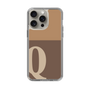 Slim Protection Case［ Original - initial two tone - Q brown ］
