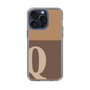 Slim Protection Case［ Original - initial two tone - Q brown ］