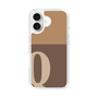 Slim Protection Case［ オリジナル - initial two tone - Q brown ］