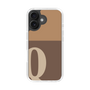 Slim Protection Case［ オリジナル - initial two tone - Q brown ］
