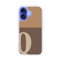 Slim Protection Case［ オリジナル - initial two tone - Q brown ］