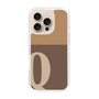Slim Protection Case［ オリジナル - initial two tone - Q brown ］