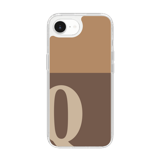 Slim Protection Case［ Original - initial two tone - Q brown ］