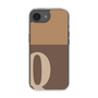 Slim Protection Case［ Original - initial two tone - Q brown ］