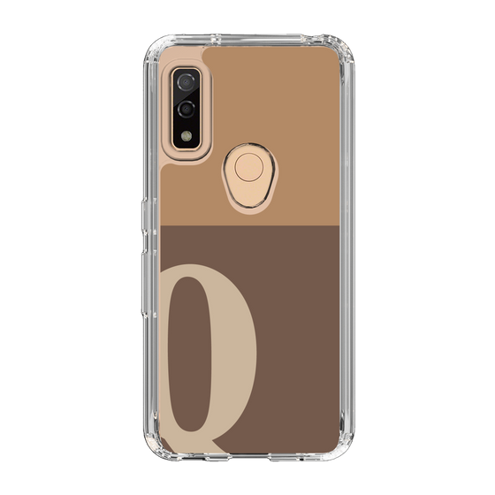 Slim Protection Case［ Original - initial two tone - Q brown ］
