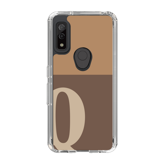 Slim Protection Case［ Original - initial two tone - Q brown ］