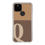 Slim Protection Case［ Original - initial two tone - Q brown ］