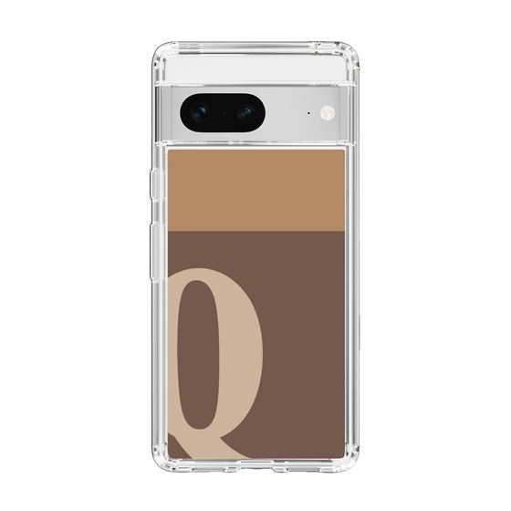 Slim Protection Case［ Original - initial two tone - Q brown ］