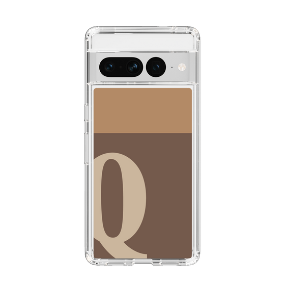 Slim Protection Case［ Original - initial two tone - Q brown ］