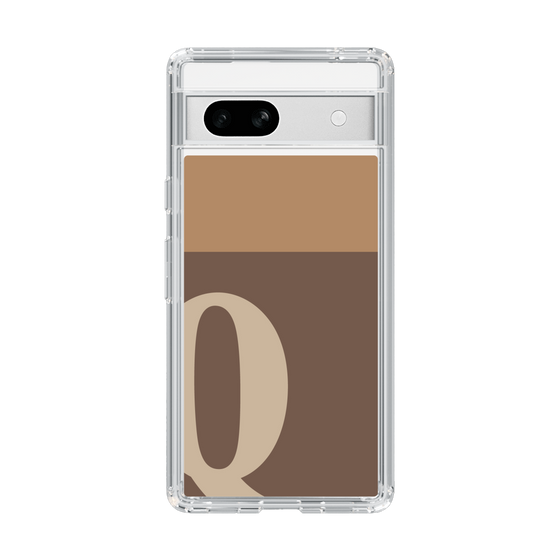 Slim Protection Case［ Original - initial two tone - Q brown ］