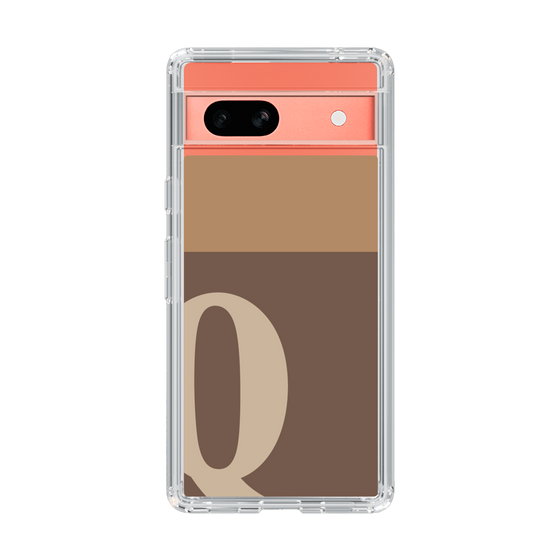 Slim Protection Case［ Original - initial two tone - Q brown ］