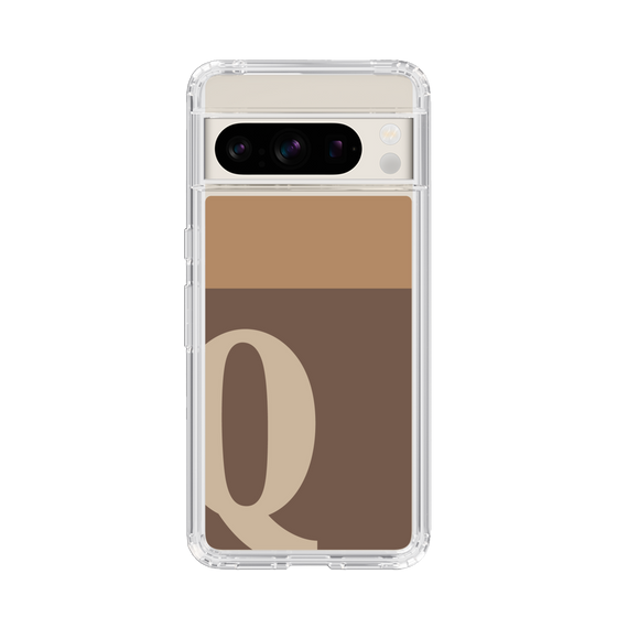 Slim Protection Case［ Original - initial two tone - Q brown ］