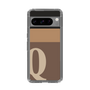 Slim Protection Case［ Original - initial two tone - Q brown ］