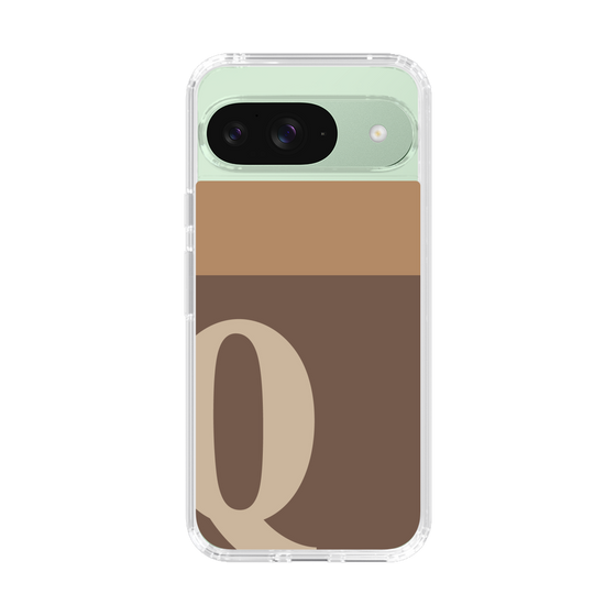 Slim Protection Case［ Original - initial two tone - Q brown ］