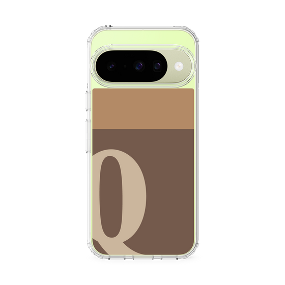 Slim Protection Case［ Original - initial two tone - Q brown ］