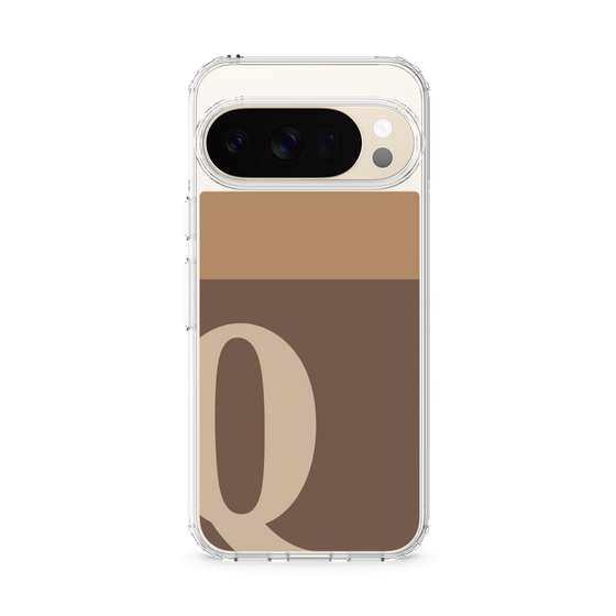 Slim Protection Case［ Original - initial two tone - Q brown ］