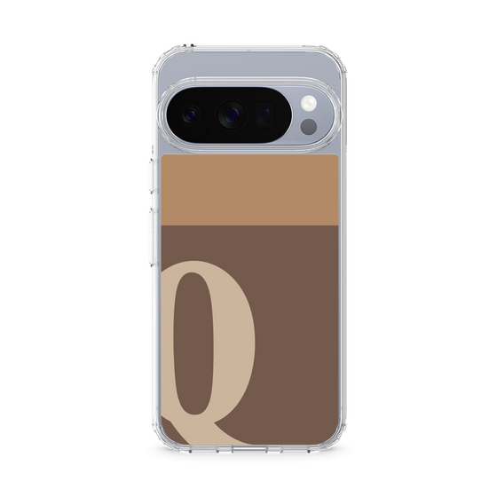 Slim Protection Case［ Original - initial two tone - Q brown ］