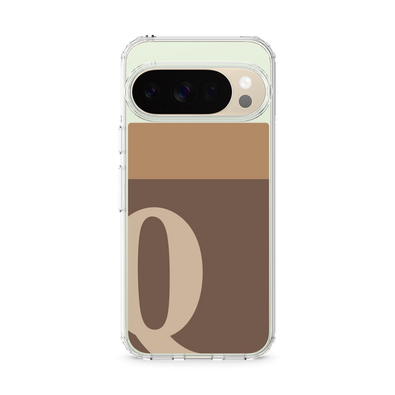 Slim Protection Case［ Original - initial two tone - Q brown ］