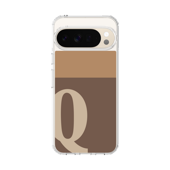 Slim Protection Case［ Original - initial two tone - Q brown ］