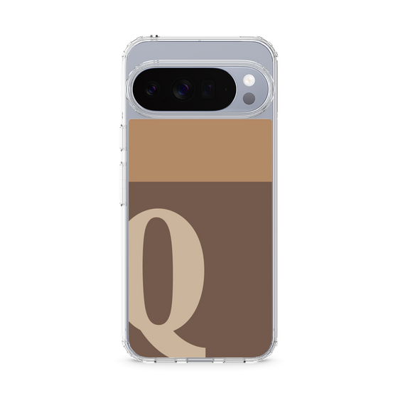Slim Protection Case［ Original - initial two tone - Q brown ］
