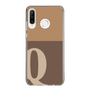 Slim Protection Case［ Original - initial two tone - Q brown ］